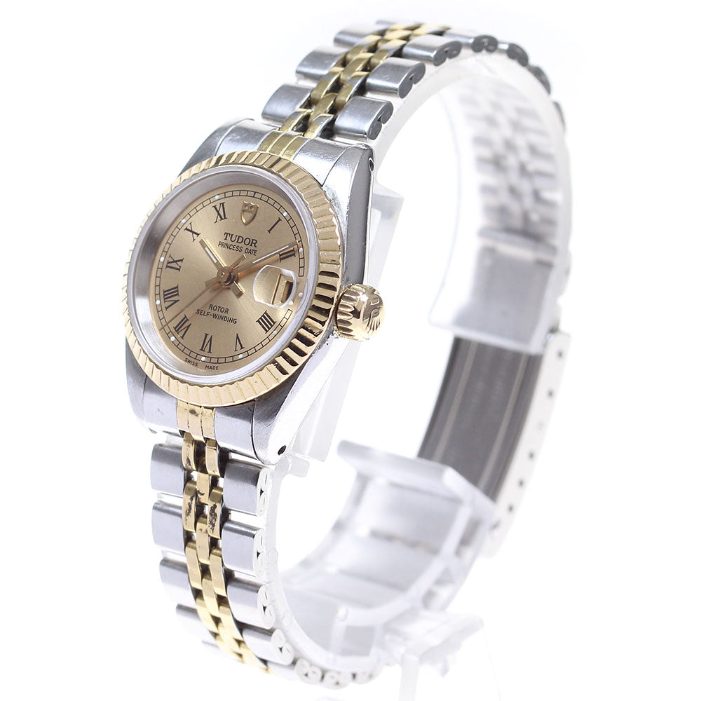TUDOR Princess Date 92413 YG bezel cal.2671 Automatic Ladies Watch_825981
