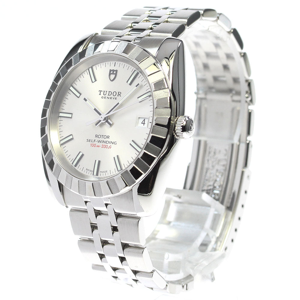 TUDOR Classic Date 21010 Silver Dial Automatic Men's Watch_826000