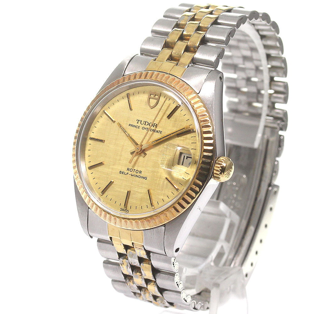 TUDOR Prince Oyster Date 90733B Cal.2784 YG bezel Automatic Boy's_826006