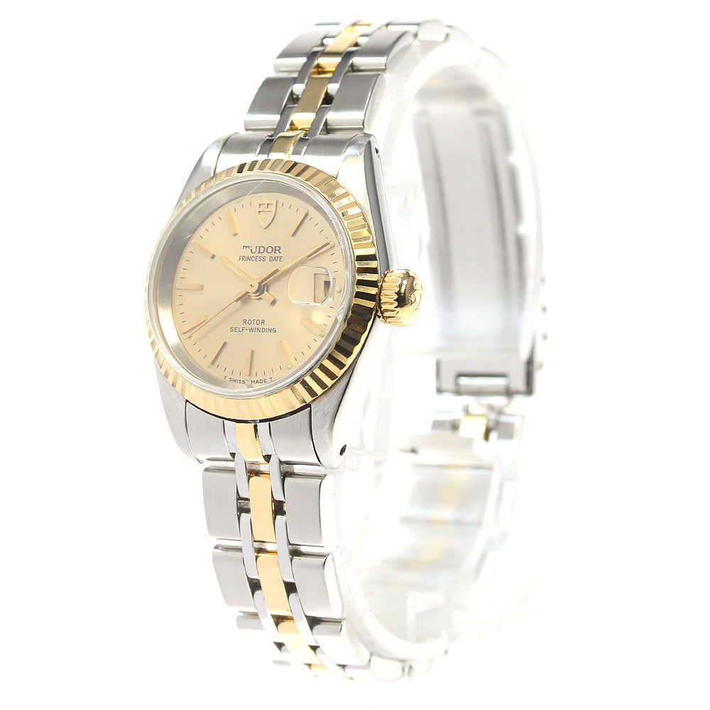 TUDOR Princess Date 92413 YG 2 tone Cal.2671 Automatic Ladies Watch_826007