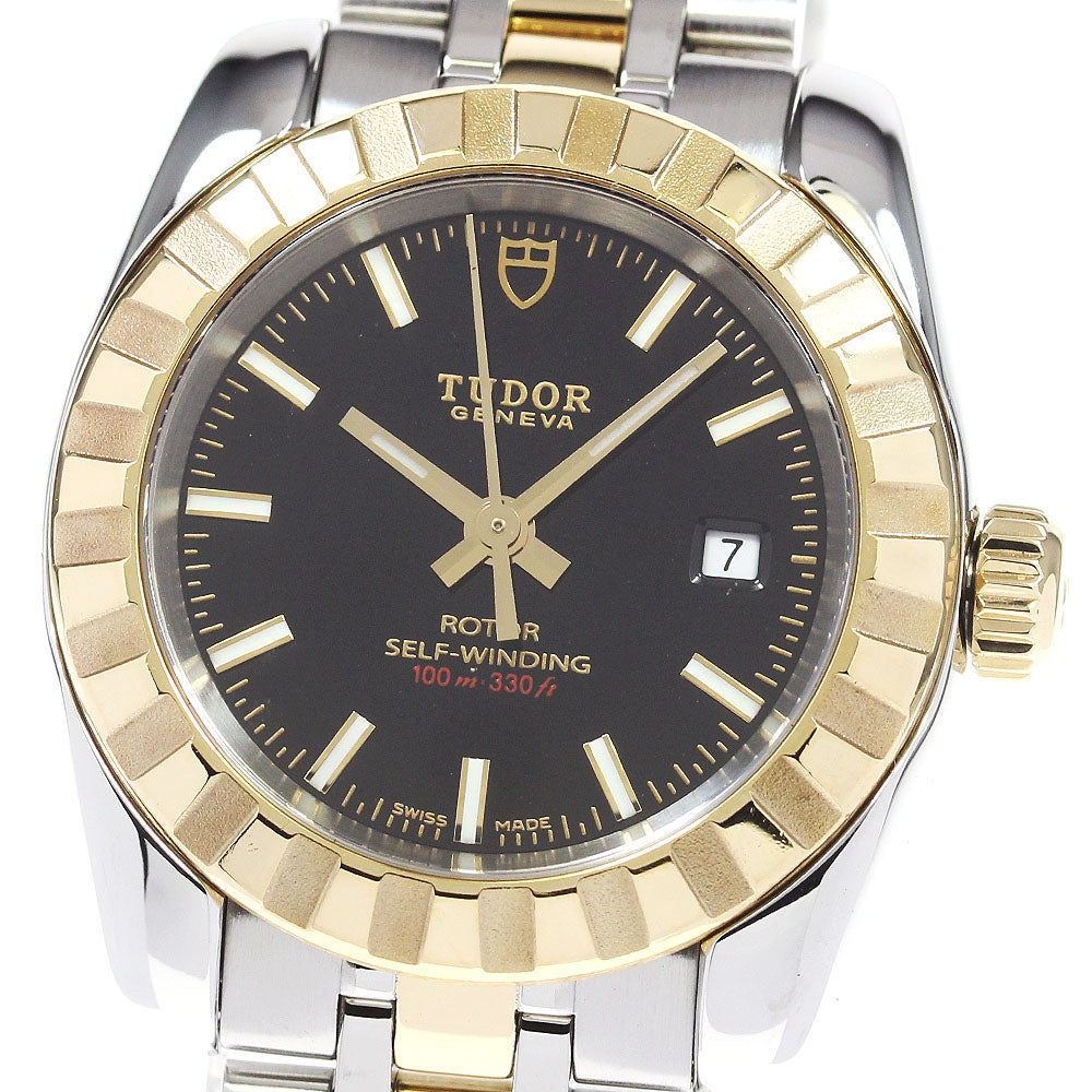 TUDOR Classic 22013 Date black Dial Automatic Ladies Watch_826008