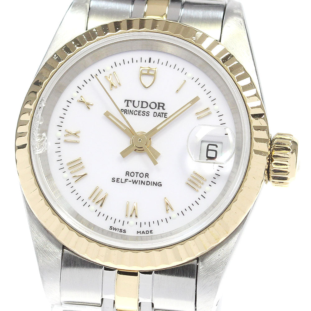 TUDOR Princess Date 92413 YG 2 tone cal.2671IB4 Automatic Ladies Watch_826009