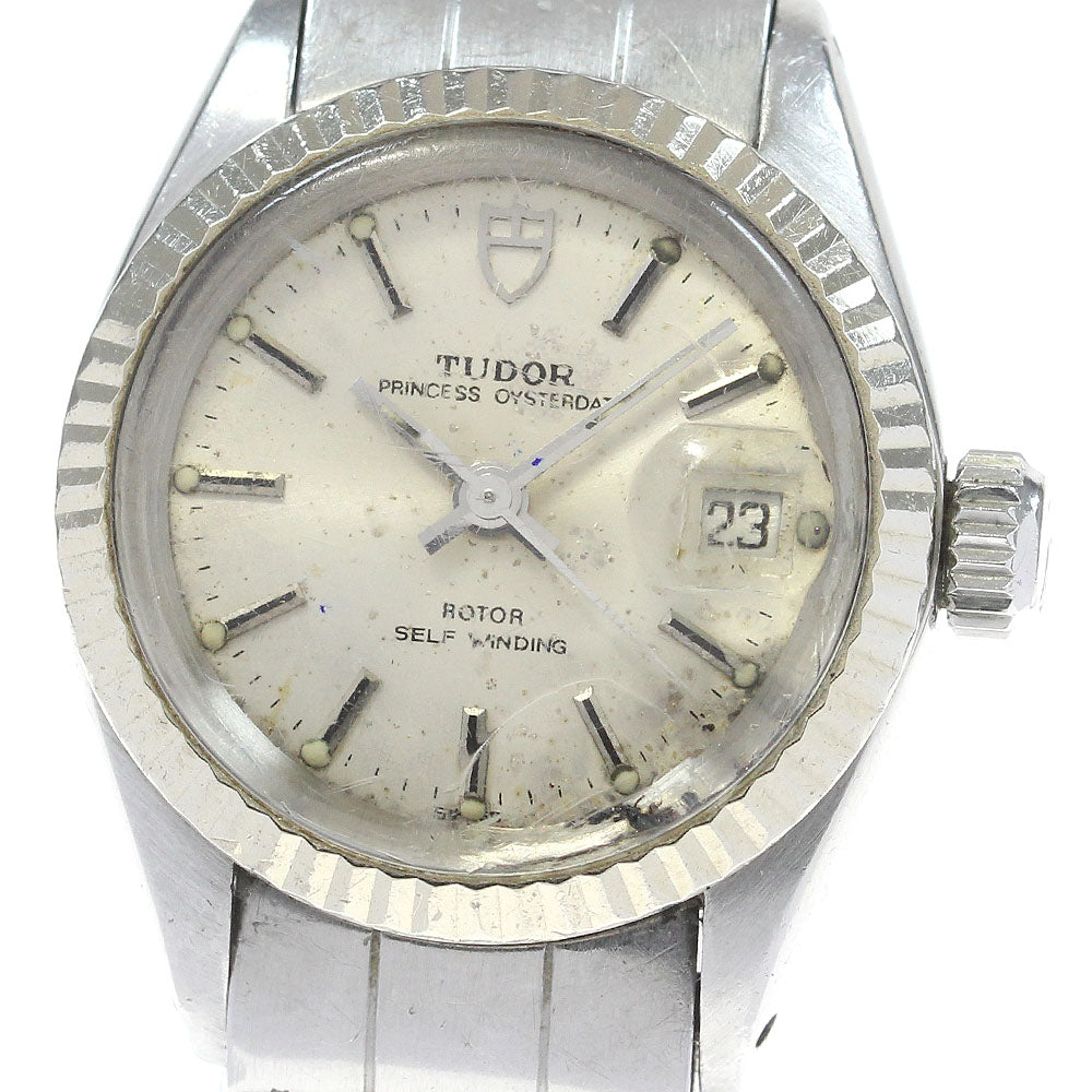 TUDOR Princess Date 92414 Silver bezel cal.2671 Automatic Ladies Watch_826019