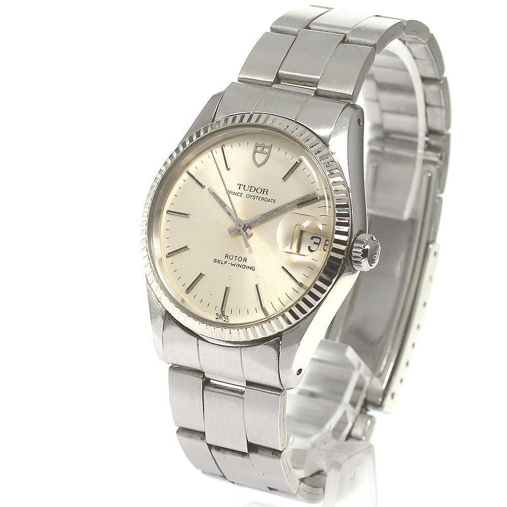 TUDOR Prince Oyster Date 75204 cal.2824-1 Silver Dial Automatic Men's_826034