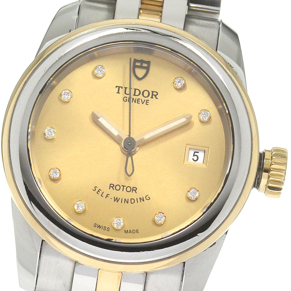 TUDOR Grammar Date 51003 Date gold Dial Automatic Ladies Watch_826040