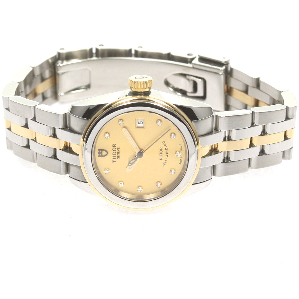 TUDOR Grammar Date 51003 Date gold Dial Automatic Ladies Watch_826040