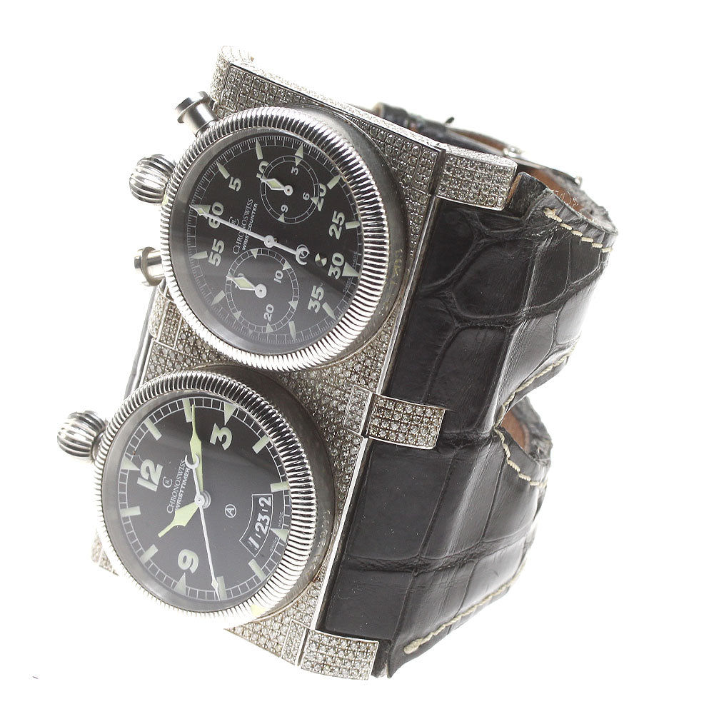 Chronoswiss list master CH2703 After Diamond Black / black Dial Automatic Men's Watch_826041