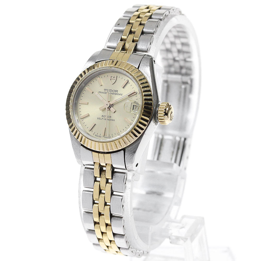 TUDOR Princess Oyster Date 92513 YG bezel cal.2671 Automatic Ladies Watch_826065