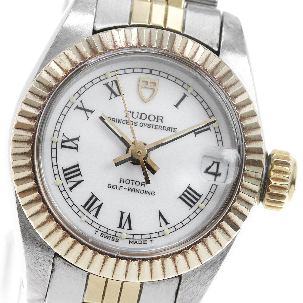 TUDOR Princess Oyster Date 92313 cal.2671 white Dial AT Ladies Watch_826068