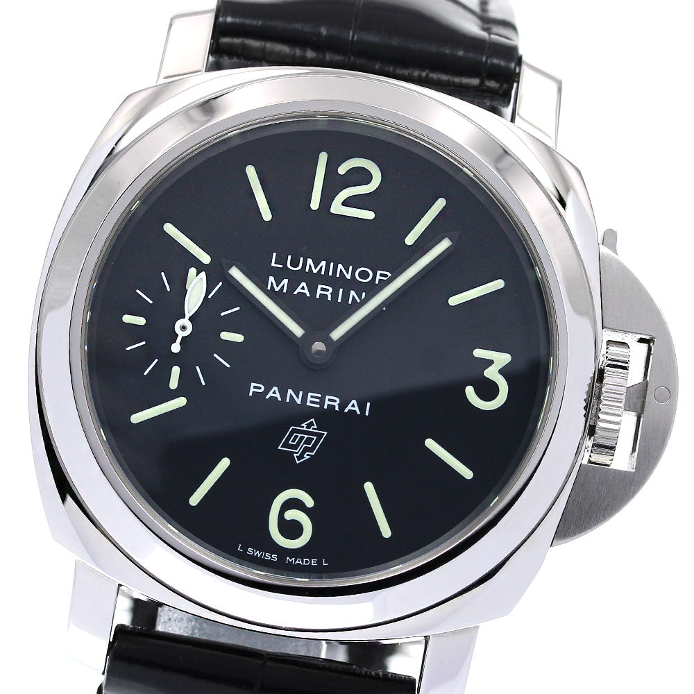 PANERAI Luminor Marina Logo Acciaio PAM01005 Hand Winding Men's Watch_826092
