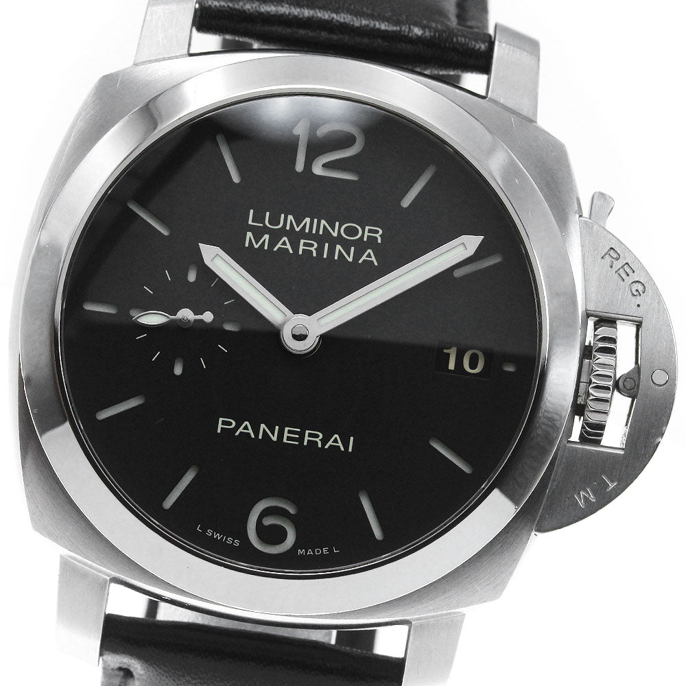 PANERAI Luminor Marina PAM00392 Date Small Second Automatic Men's Watch_826094