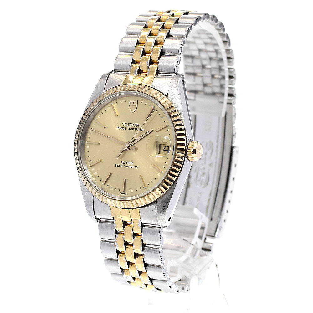 TUDOR Prince Oyster Date 74033 cal.2824-2 gold Dial Automatic Men's Watch_826103