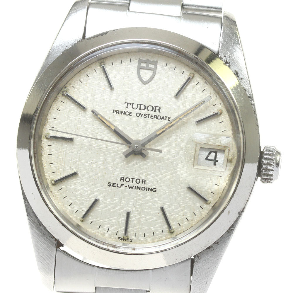 TUDOR Prince Oyster Date 74000 cal.2824-2 Silver Dial Automatic Boy's Watch_826112
