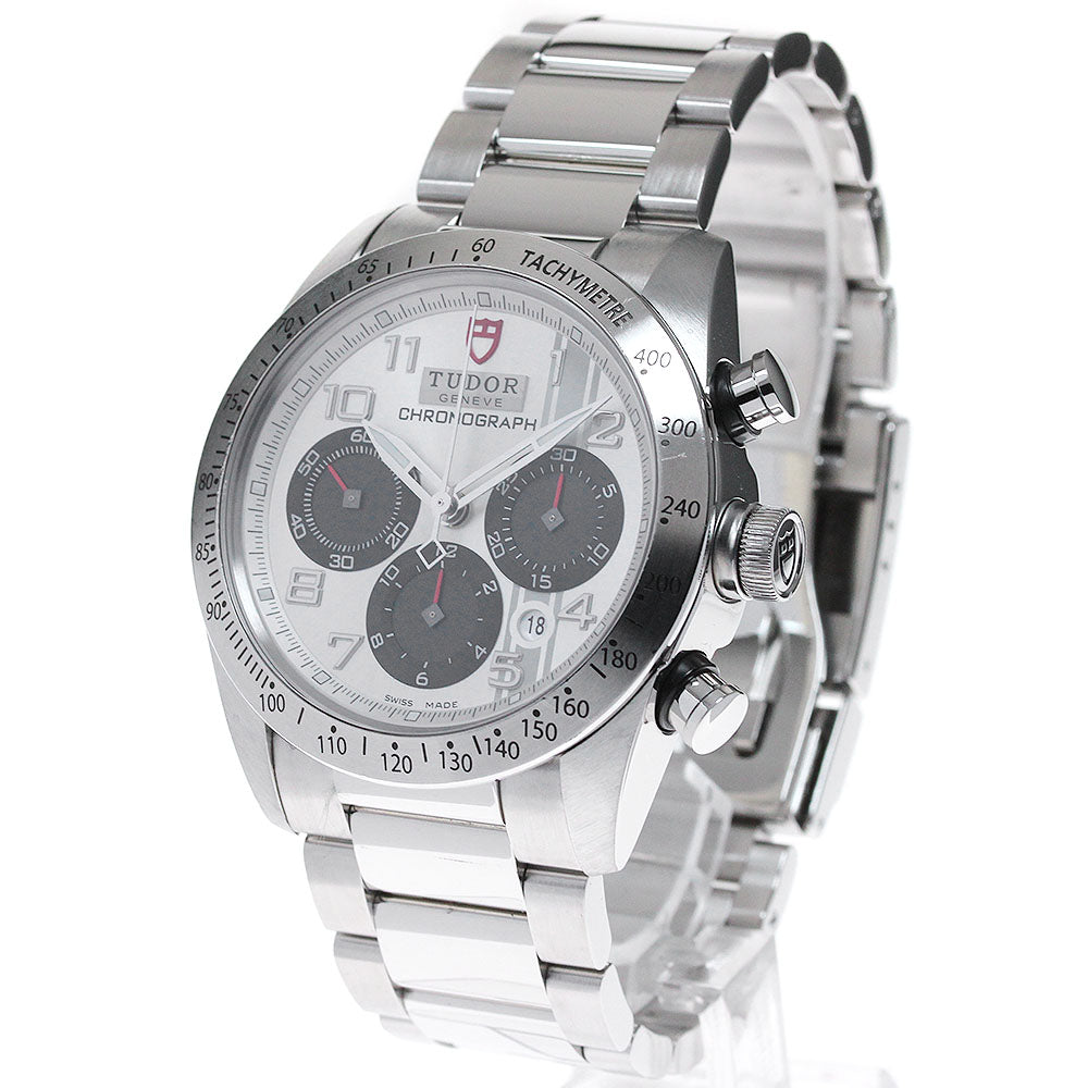 TUDOR Fast rider 42000 Chronograph Silver/Black Dial Automatic Men's_826116