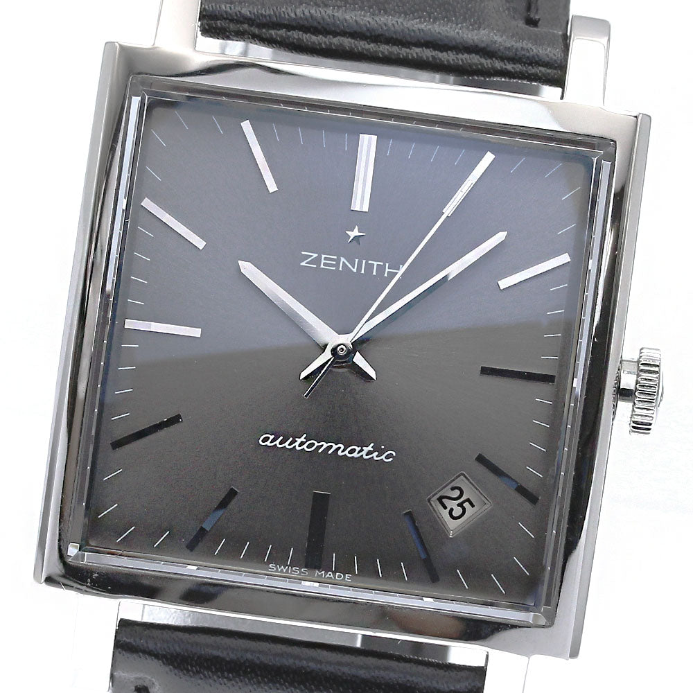 ZENITH New Vintage 1965 03.1965.670 Date gray Dial Automatic Men's Watch_826123
