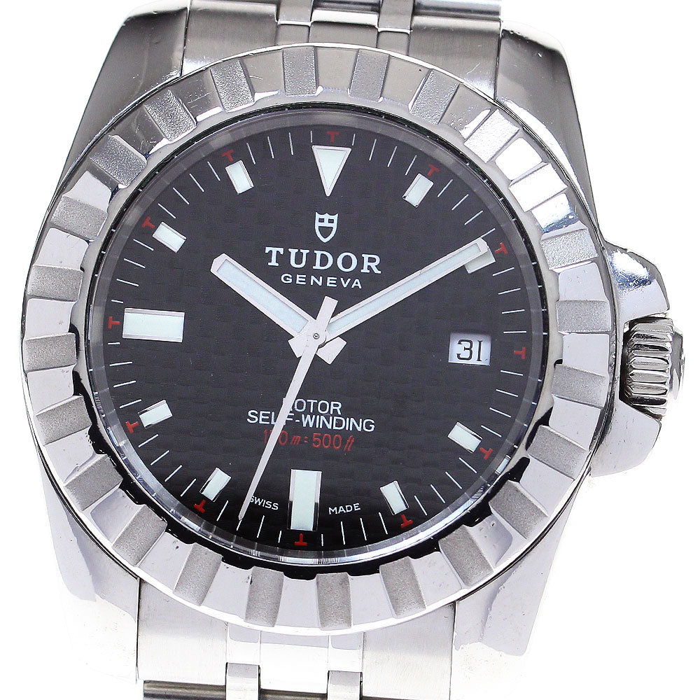 TUDOR Sports collection 20010 Date Black Dial Automatic Men's Watch_826154
