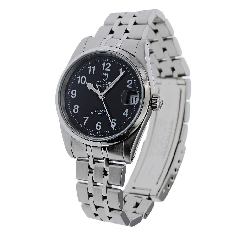 TUDOR Prince Date 72000 cal.2824-2 black Dial Automatic Boy's Watch_826155