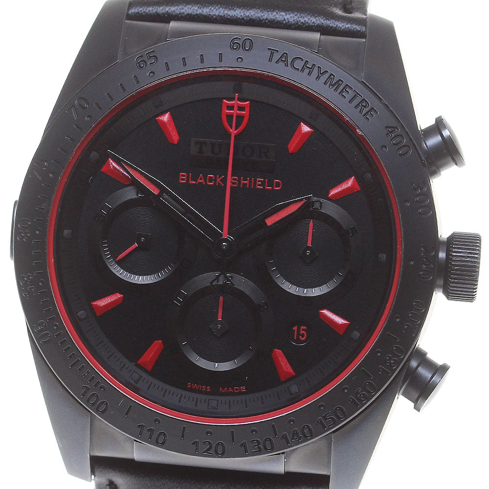 TUDOR Fast Rider Black Shield 42000C Chronograph Automatic Men's Watch_826159