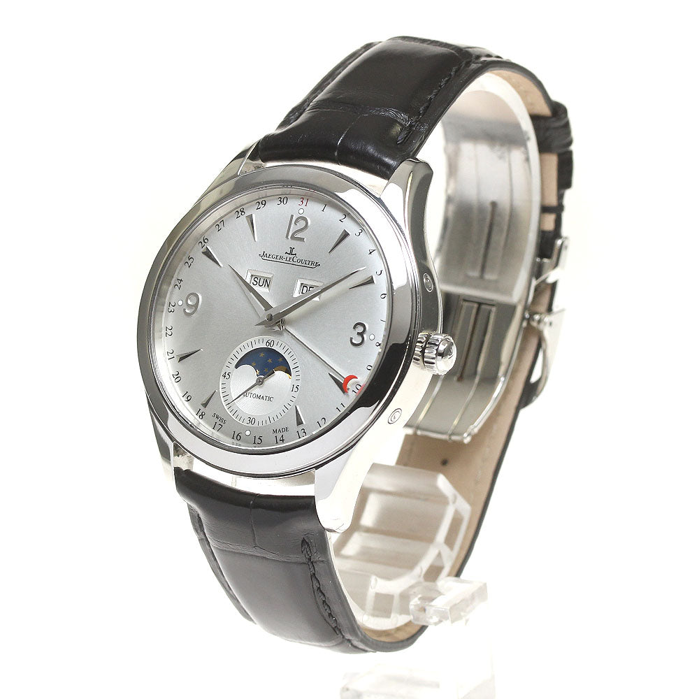 JAEGER-LECOULTRE Master calendar Q1558420 Moon phase Silver Dial Automatic Men's Watch_826166
