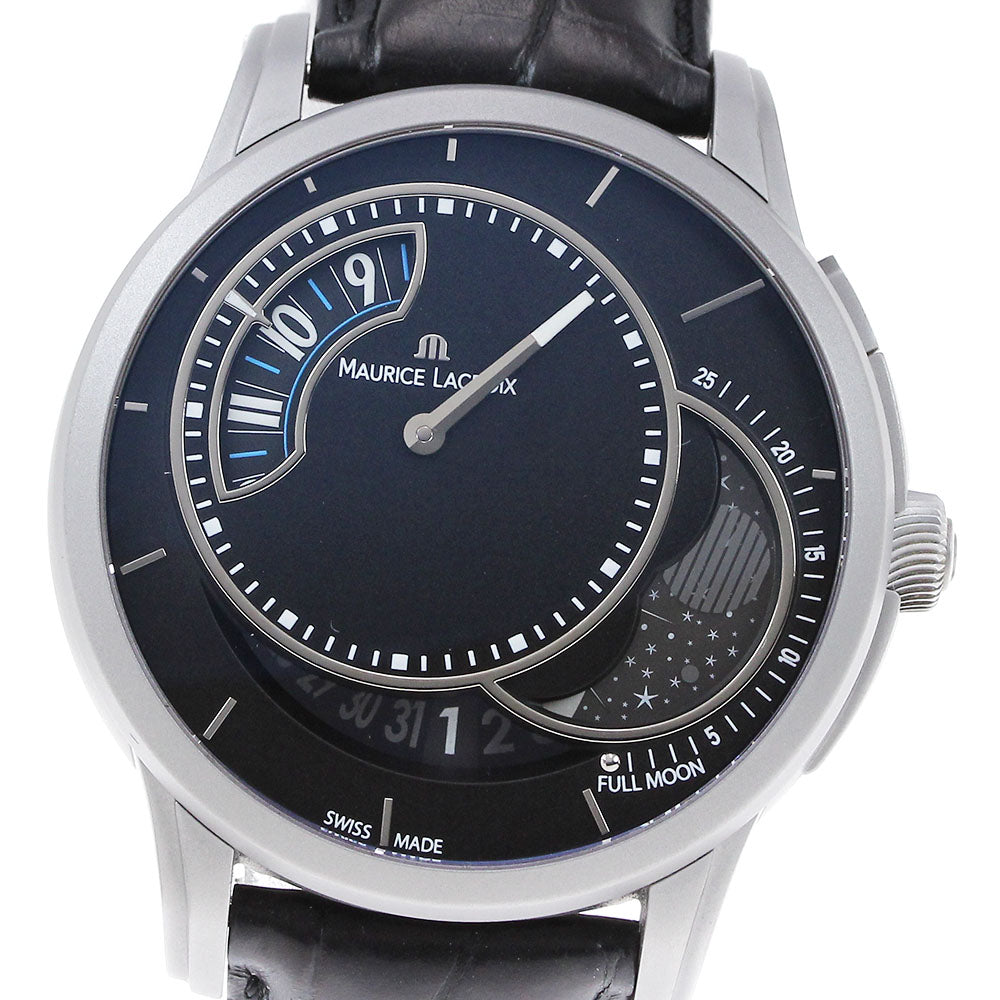 MAURICE LACROIX Pontus Off Center PT6218 Moon phase Automatic Men's_826184