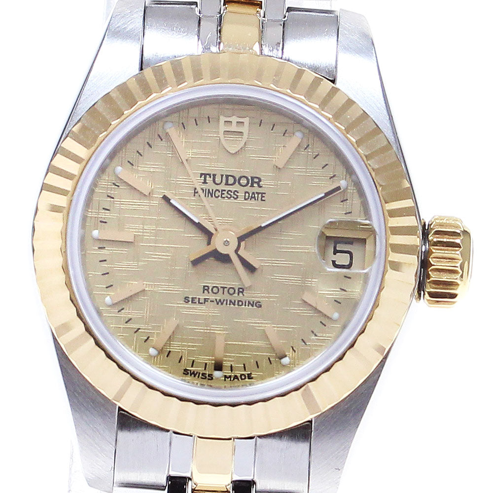 TUDOR Princess Date 92513 YG 2 tone cal.2671 Automatic Ladies Watch_826190