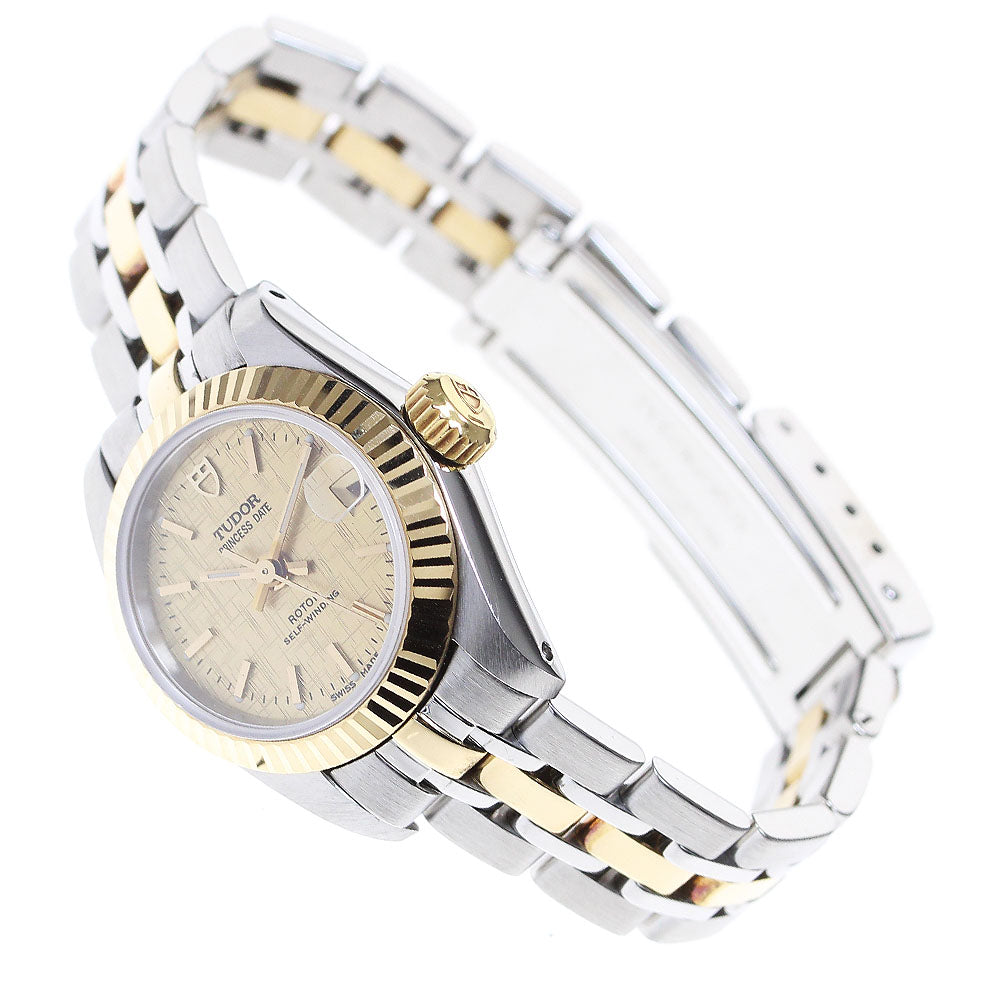TUDOR Princess Date 92513 YG 2 tone cal.2671 Automatic Ladies Watch_826190