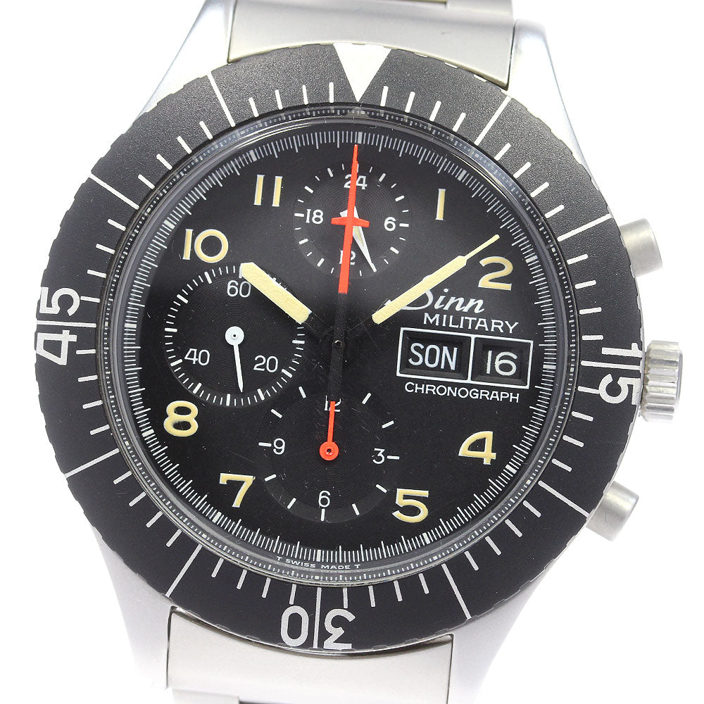 Sinn military pilot 156B Chronograph Day date Automatic Men's Watch_826223