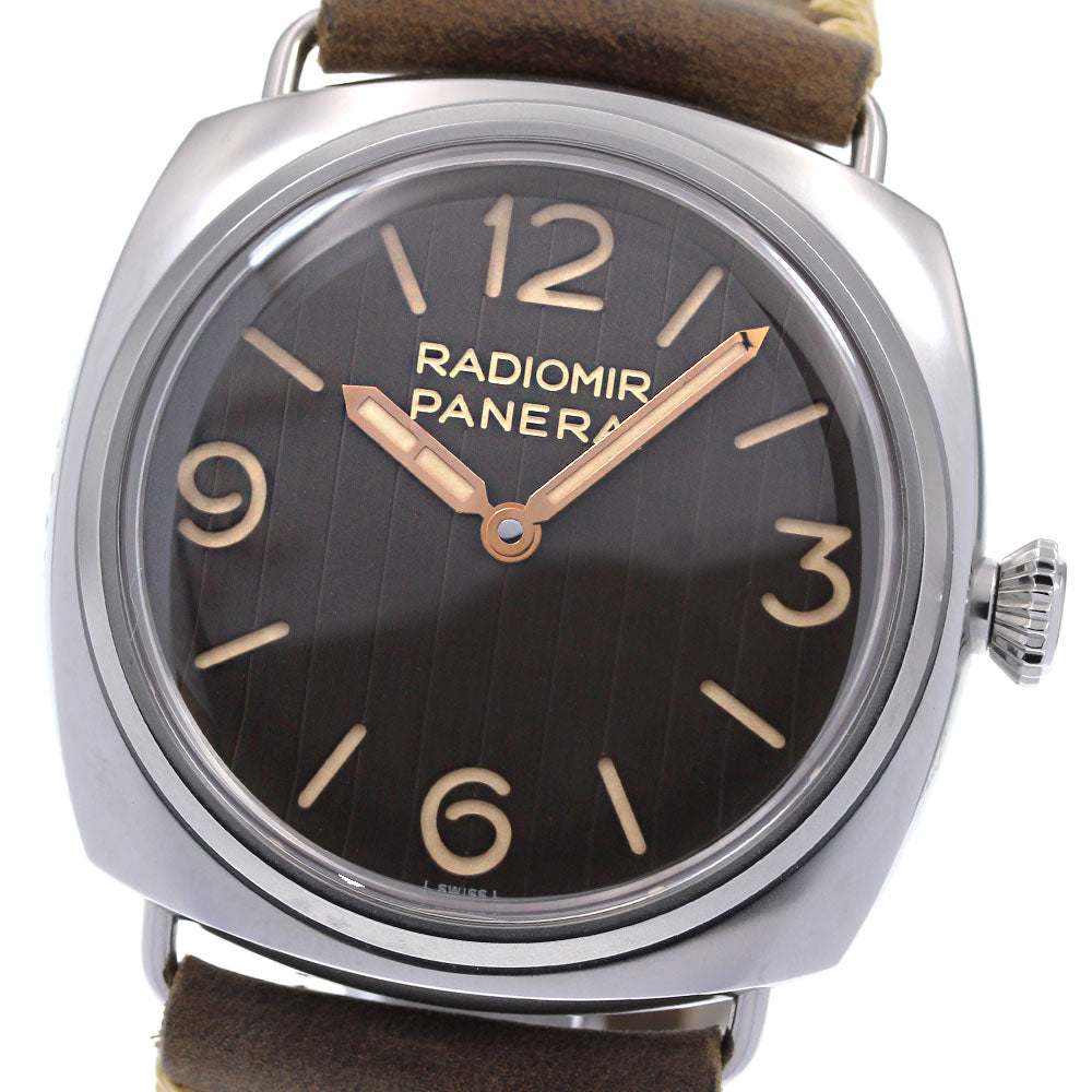 PANERAI Radiomir Irene PAM01243 Limited to 449 Brown Dial Hand Winding_826264