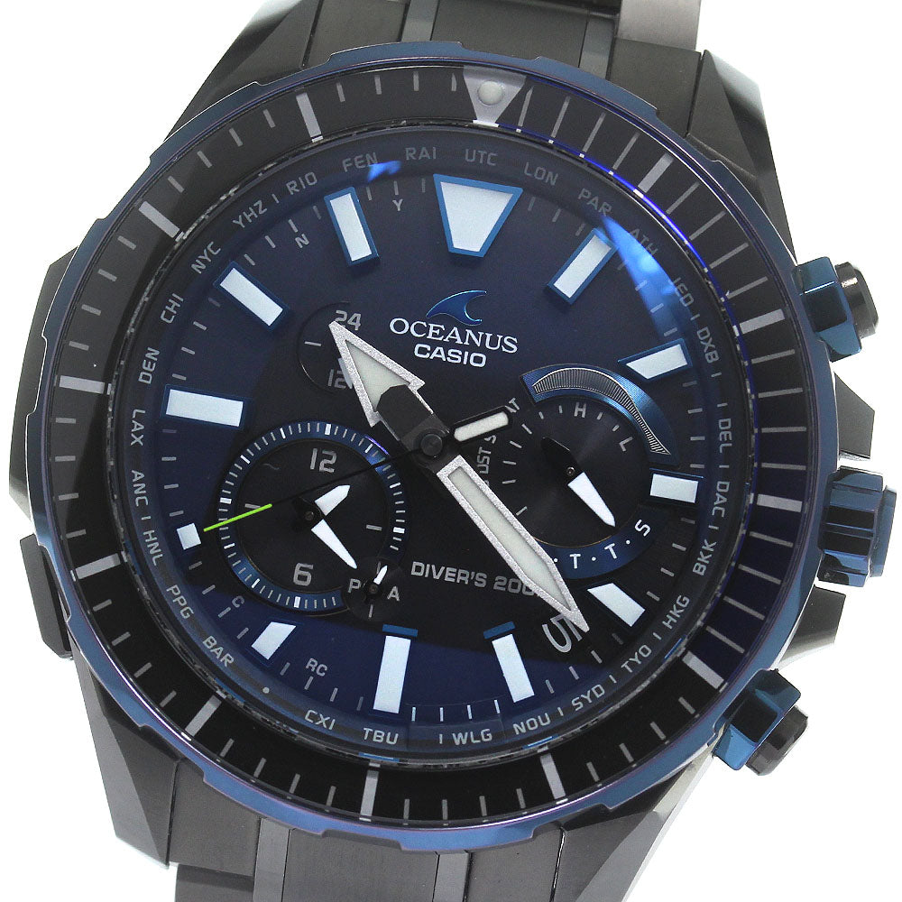 CASIO Oceanus Cacharo OCW-P2000B-1AJF Solar Powered Radio Men's Watch_826354