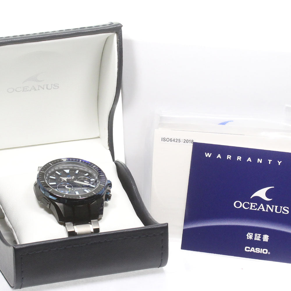 CASIO Oceanus Cacharo OCW-P2000B-1AJF Solar Powered Radio Men's Watch_826354
