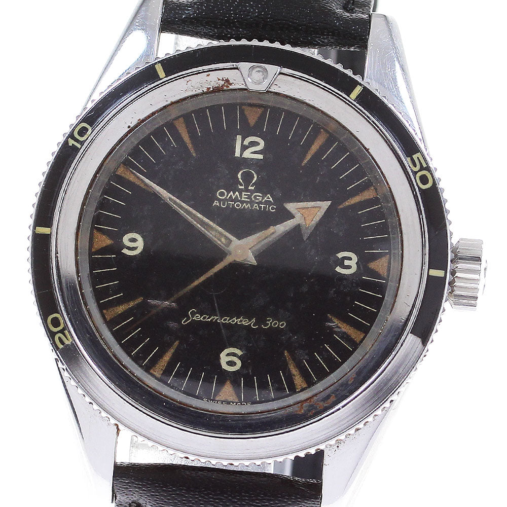OMEGA Seamaster300 2913-3SC Vintage cal.501 black Dial Automatic Men's_826359