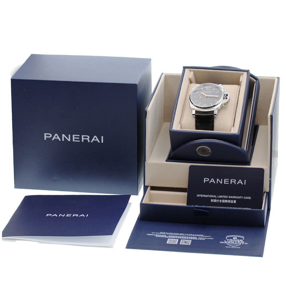 PANERAI Luminor Due PAM01250 Small Second Date gray Dial Automatic Men's Watch_826364