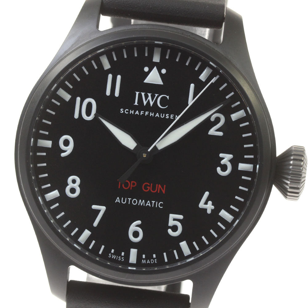 IWC SCHAFFHAUSEN Big Pilot's Watch 43 Top Gun IW329801 AT Men's Watch_826374