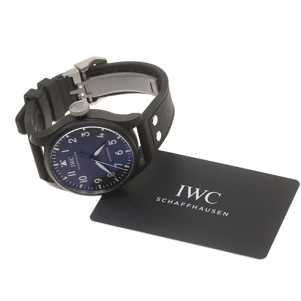 IWC SCHAFFHAUSEN Big Pilot's Watch 43 Top Gun IW329801 AT Men's Watch_826374