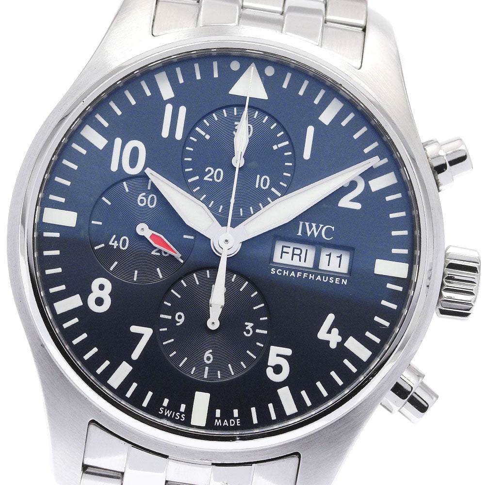 IWC SCHAFFHAUSEN Pilot's Watch Petite Prince IW377717 AT Men's Watch_826375
