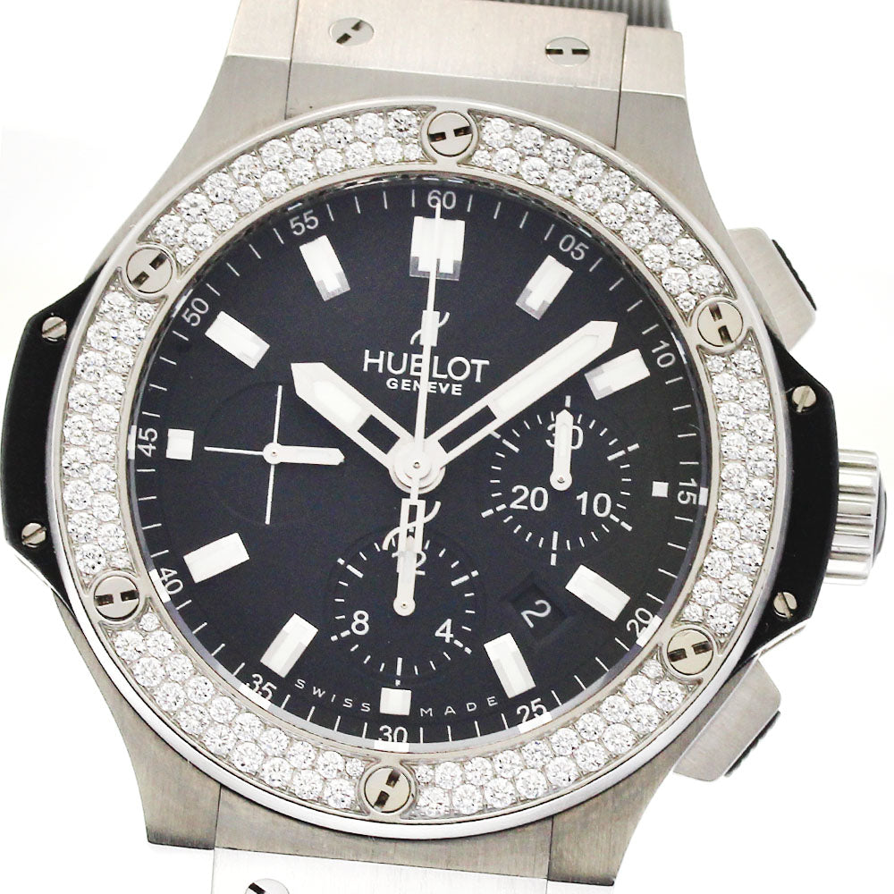 HUBLOT Big bang steel diamond 301.SX.1170.RX.1104 black Dial Automatic Men's Watch_826382