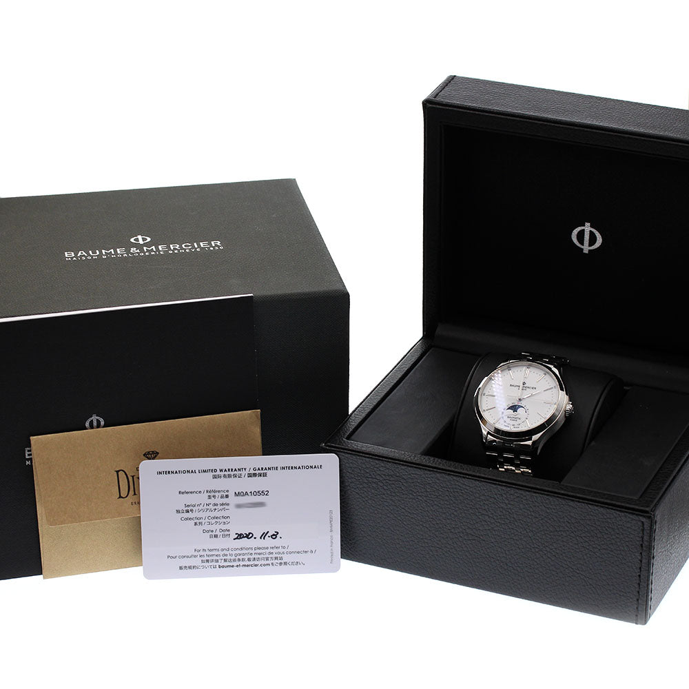 Baume & Mercier Clifton Bomatic M0A10552 Moon phase Automatic Men's Watch_826456