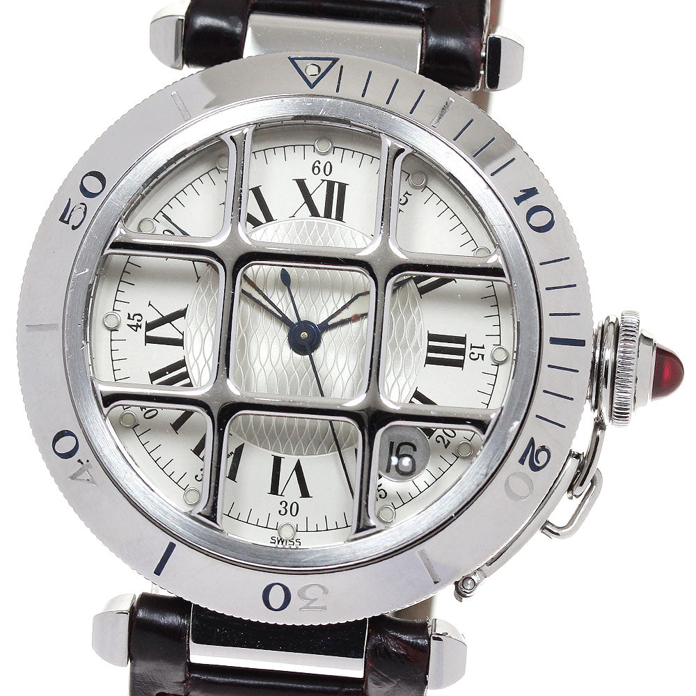CARTIER Pasha grid W3102255 150th anniversary model limited to 1847 pieces Silver Dial Automatic Men's Watch_826570