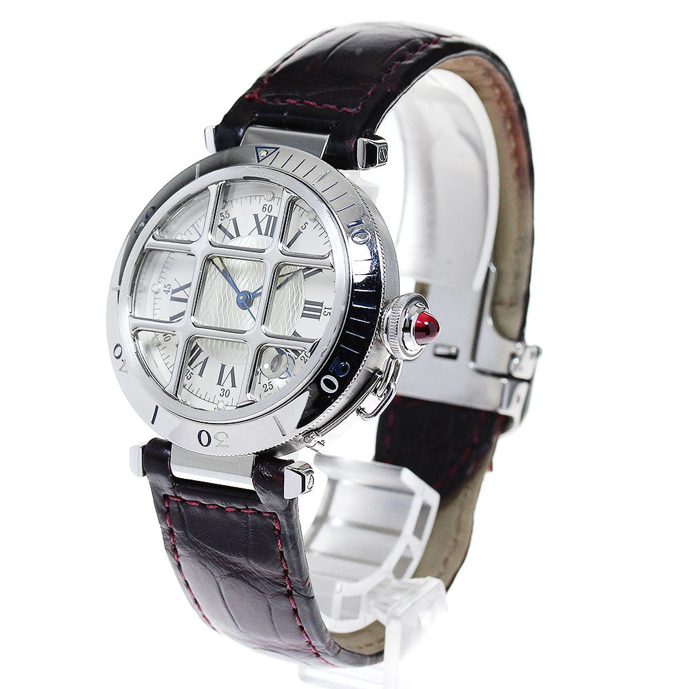 CARTIER Pasha grid W3102255 150th anniversary model limited to 1847 pieces Silver Dial Automatic Men's Watch_826570