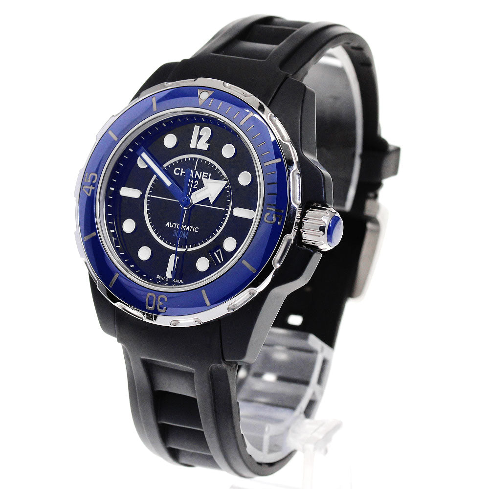 CHANEL J12 Marine 38 H2561 Black Dial Automatic Men's Watch_826581