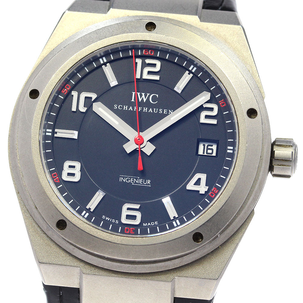 IWC SCHAFFHAUSEN Ingenieur Automatic AMG IW322703 black Dial Automatic Men's Watch_826592