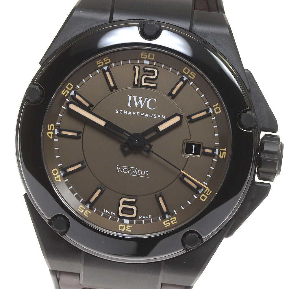 IWC SCHAFFHAUSEN Ingenieur AMG Black Series IW322504 Brown Dial Automatic Men's Watch_826598