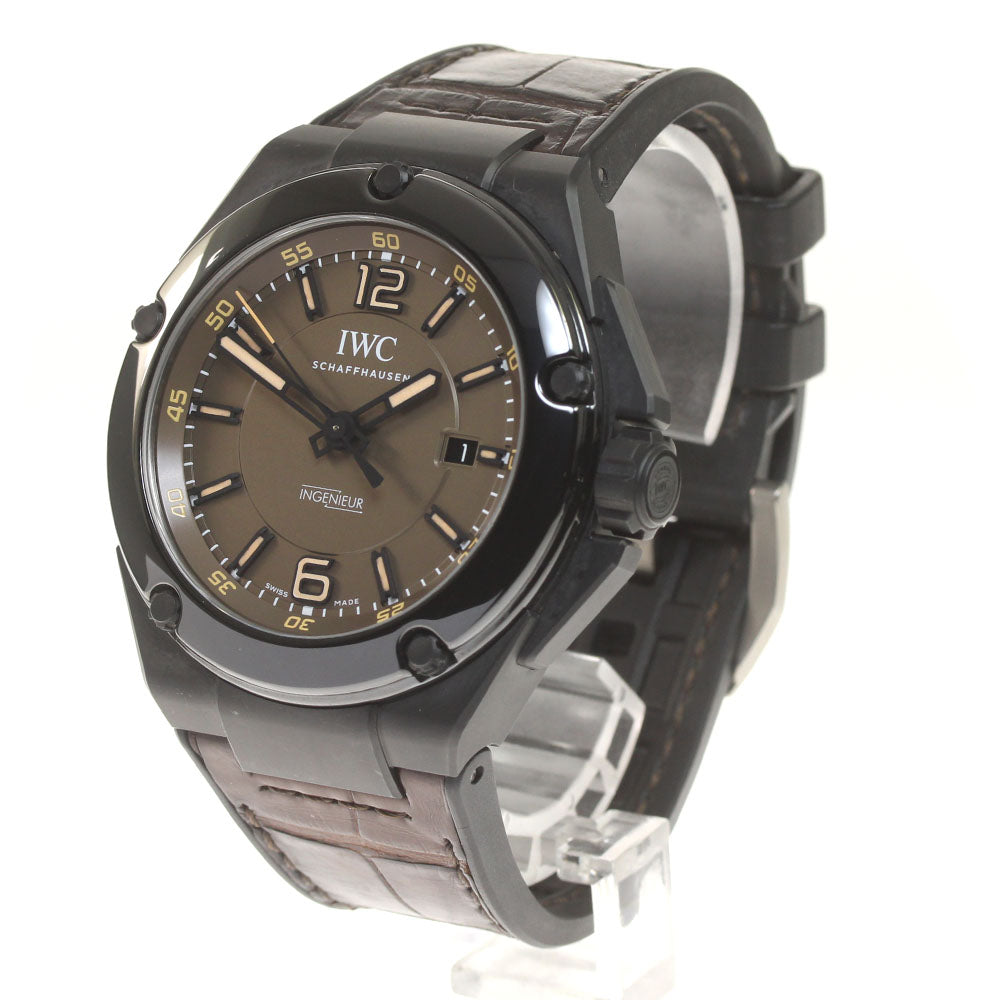 IWC SCHAFFHAUSEN Ingenieur AMG Black Series IW322504 Brown Dial Automatic Men's Watch_826598