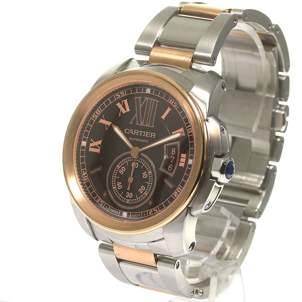 CARTIER Calibur de Cartier W7100050 Small seconds Automatic Men's Watch_826606
