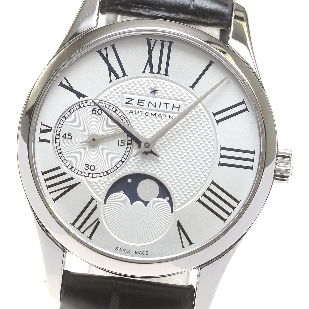 ZENITH Class Elite Ultra Thin 03.2310.692 Moon phase Silver Dial Automatic Ladies Watch_826613