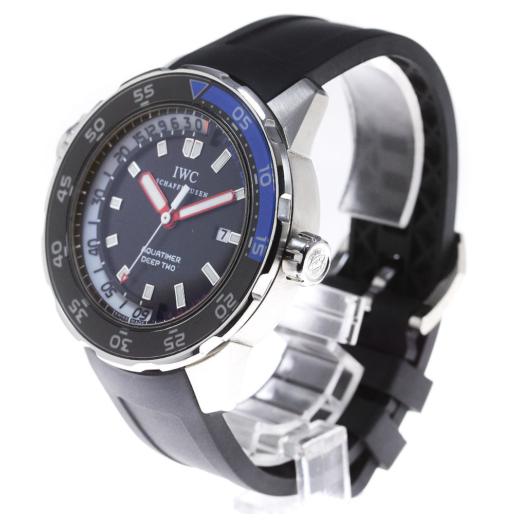 IWC SCHAFFHAUSEN Aquatimer Deep Two IW354702 Date Automatic Men's Watch_826618