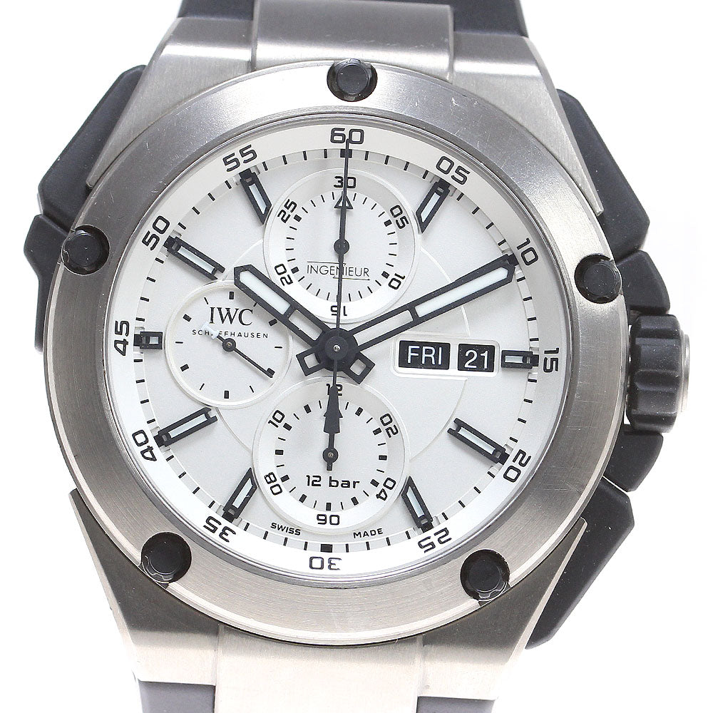 IWC SCHAFFHAUSEN In junior IW386501 Double chronograph Automatic Men's_826627