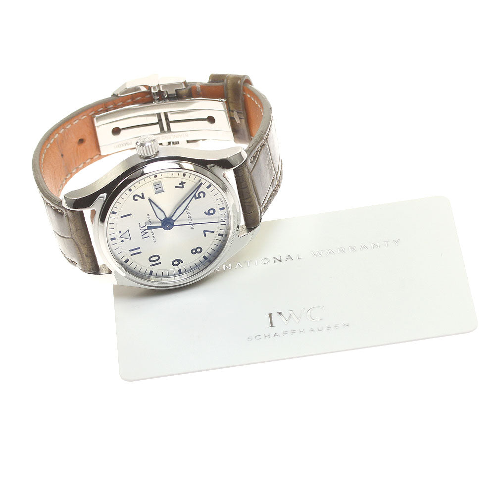 IWC SCHAFFHAUSEN Pilot watch Automatic 36 IW324007 Silver Dial Boy's _826635