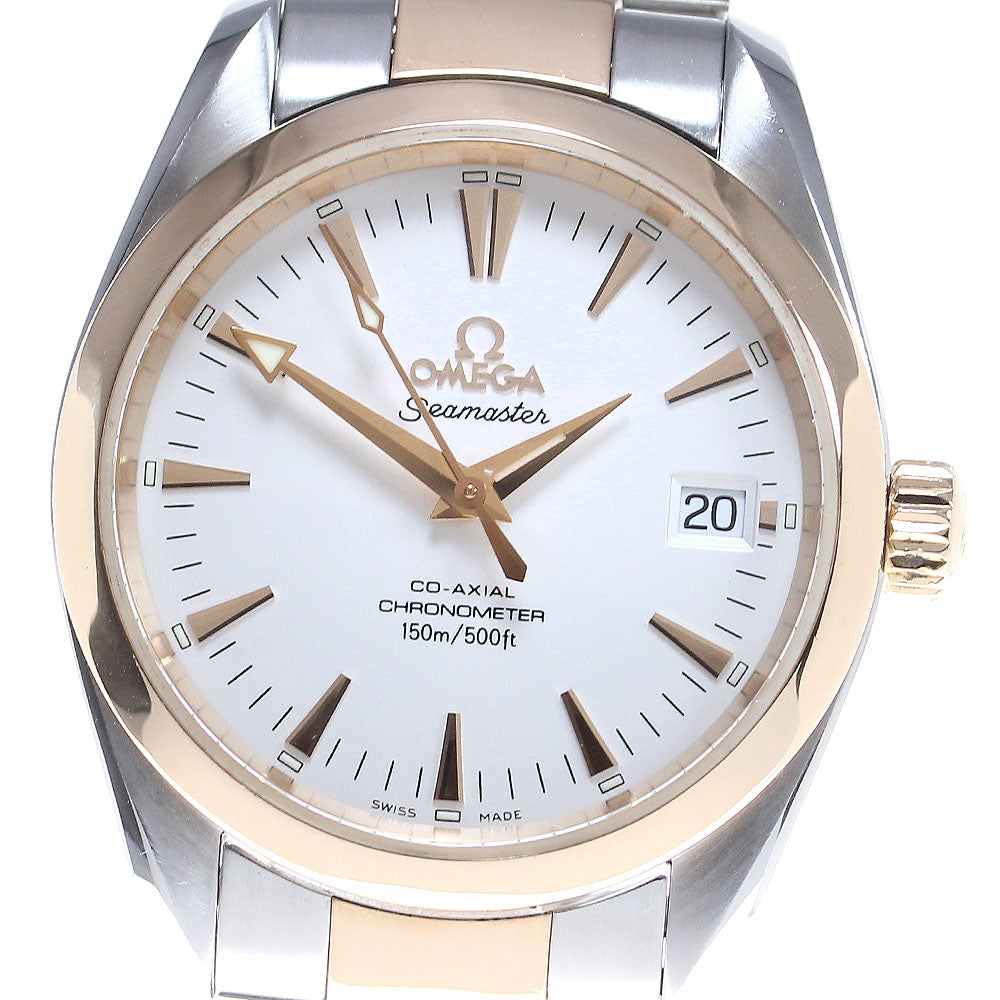 OMEGA Seamaster Aqua Terra 2304.30 Coaxial Silver Dial AT Men's Watch_826645