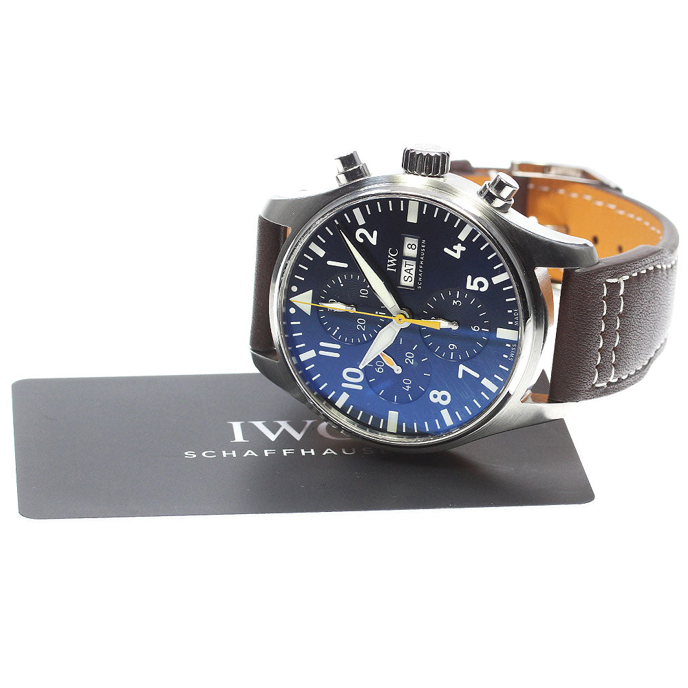 IWC SCHAFFHAUSEN Pilot watch IW377729 Chronograph Automatic Men's Watch_826654